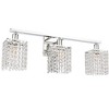 Elegant Lighting Phineas 3 light Chrome and Clear Crystals wall sconce - 4 of 4