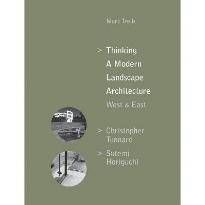 Thinking a Modern Landscape Architecture, West & East - by  Marc Treib (Hardcover)