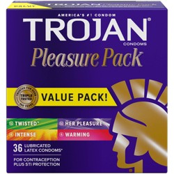 Trojan Sensitivity Pack Lubricated Condoms 10ct Target