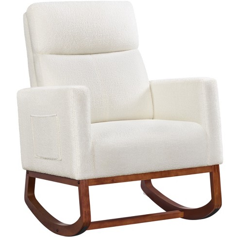 Target white rocking discount chair