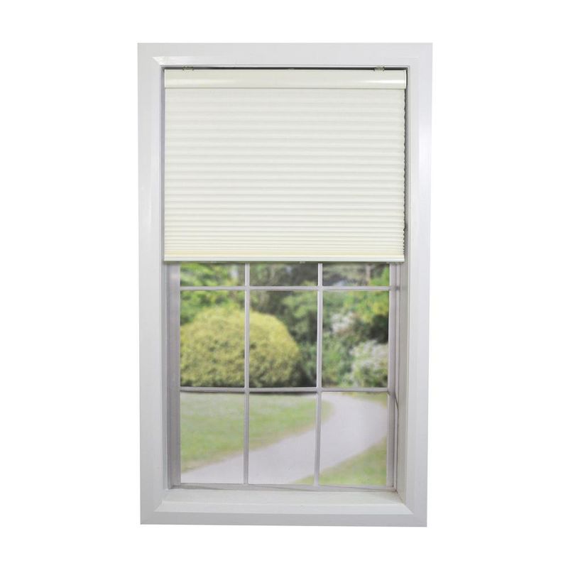 Versailles Home Fashions Cordless Honeycomb Insulating All Season Light Filtering Cellular Window Shade 39" X 72" Ivory, 1 of 7