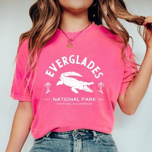 Simply Sage Market Vintage Everglades National Park Garment Dyed Tee - 1 of 4