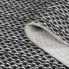 Printed Area Rug, Realistic Braided-Look Textured Rugs, Machine Washable Non-Slip Indoor Carpet for Living Room, Bedroom - 3 of 4