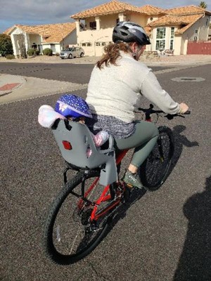 bell shell bike child carrier