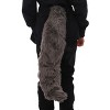 HalloweenCostumes.com One Size Fits Most Women Women's Deluxe Oversized Wolf Tail, Gray - image 2 of 3