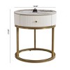 NicBex Modern 31.5" Round Coffee Table with Storage Drawers for Living Room and Office - 2 of 4