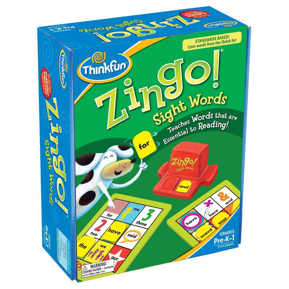 ThinkFun Zingo Sight Words Game