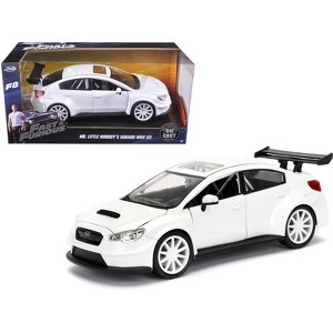 Mr. Little Nobody's Subaru WRX STI White "Fast & Furious F8: The Fate of the Furious" Movie 1/24 Diecast Model Car Jada - 1 of 4