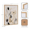Kate & Laurel All Things Decor 16"x20" Gallery Modern Muted Cottage Floral Abstract Print by The Creative Bunch Studio Natural - 3 of 4