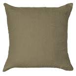 26" x 26" French Linen Euro Pillow with Feather & Down Insert | BOKSER HOME