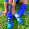 Vizari Malaga Soccer Shin Guards - Breathable & Lightweight Soccer Shin Pads with Ankle Protection - Reduces Shocks & Injuries - Adults, Youth & Kids Soccer Shin Guards with Non-Slip Adjustable Strap - 2 of 4