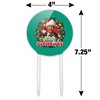 Christmas Vacation Merry Clarkmas Acrylic Cake Topper - 2 of 4