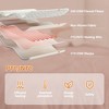 Heated Blanket Electric Blanket Throw, 6 Heating Levels & 9 Hours Auto Shut Off, Cozy Soft Fleece Fast Heating Blankets Gift, Machine Washable - 4 of 4