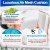 5 Star Super Deals Ergonomic Bathtub Gel Pillow Headrest w/ Quick-Dry 4D Mesh Cushion, Anti-Slip Suction Cups for Neck and Shoulder - 3 of 4