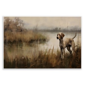 Stupell Industries Hunting Dog in Nature, 10" x 15" - 1 of 4