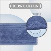 Lilly Crochet 100% Cotton Tufted Reversible Bath Rug, Super Absorbent & Machine Washable Bathroom Mat Perfect for Shower and Tub Use - 3 of 4