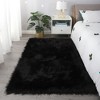 "Cozy Collection" Ultra Soft Fluffy Faux Fur Sheepskin Area Rug - 2 of 4