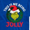 Men's - Dr. Seuss - The Grinch This Is Me Being Jolly Short Sleeve Graphic T-Shirt - 2 of 4