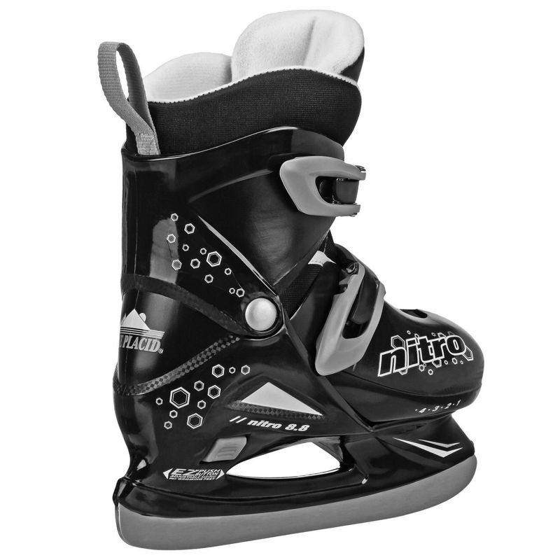 Lake Placid Nitro Adjustable Ice Skate - Black, 3 of 7