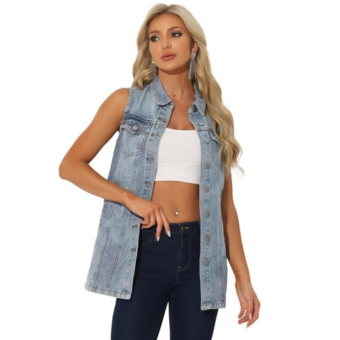 Women's Denim Corset Vest - Wild Fable™ Light Wash Xs : Target