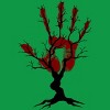 Men's Design By Humans Halloween Tree By aisenArt T-Shirt - 2 of 4