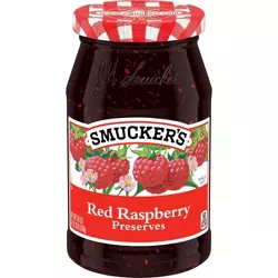 Smucker's Red Raspberry Preserves - 18oz
