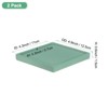 Unique Bargains Ceramic Durable Indoor Decorative Plant Saucer 2 Pcs - 2 of 4