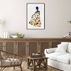 23" x 33" Floral Fashion I by Isabelle Z Framed Canvas Wall Art Print - Amanti Art: Modern Botanical Lithograph, Black Polystyrene Frame - 4 of 4
