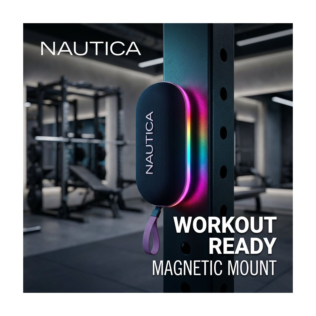 Nautica Nayman SP520 Magnetic Portable Bluetooth Speaker - thumbnail 2