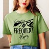 Simply Sage Market Women's Frequent Flyer Short Sleeve Graphic Tee - 2 of 3