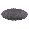 Lavish Home 2-Piece Round Cotton Bath Mat Set - 2 of 4
