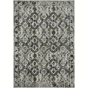 Oriental Weavers Gemini 1003E Charcoal/ Grey Indoor Area Rug - 2'3" x 7'6" - 1 of 4
