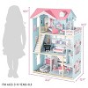 Lil' Jumbl X-Large Wooden Dollhouse, 3 Story Doll House Set with Elevator, Stairs & Accessories - 3 of 4