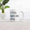 Crazy Dog T-Shirts Coffee Books And Rain Mug Funny Caffeine Reading Storm Lovers Novelty Cup-11oz - 2 of 4