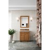 James Martin Vanities Bristol 29" Rectangular Mirror, Saddle Brown - 2 of 2