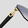 Anna-Kaci Women's Chic Trimmed Octagon Polarized Sunglasses UV400 Protection - 4 of 4