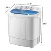 Winado 15lbs Compact Twin Tub Semi-automatic Washing Machine - 3 of 3