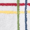 John Ritzenthaler Co. Ritz 3-Pack Solid and Multi Check Tie Towel Set - 4 of 4