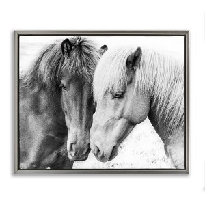 Stupell Industries Horse Love Duo Portrait, 21" x 17" - 1 of 4