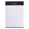 Rhodia Staplebound Notepad - Graph 80 sheets - 3 x 4 - Black cover - 2 of 4