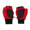Iceberg Polar Wear Girl's 4-7 Winter Fleece Convertible Fingerless Glove to Mitten - 2 of 4