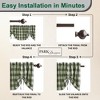 Park Designs Buffalo Check Lined Valances 60"x20" - 4 of 4