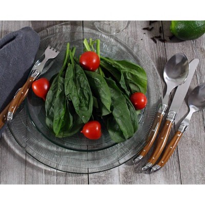 Industrial Brown Stainless Steel 20-Piece Dinner Fork Set