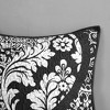 Gracie Mills Muriel 6 Piece Damask Printed Cotton Quilt Set with Throw Pillows - 3 of 4