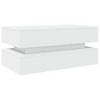 vidaXL Coffee Table White Engineered wood Medium Modern Coffee Table - 2 of 4
