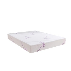 Doctor Pillow Waterproof Durable Anti-dust Mite Anti-Bacteria Lavender Mattress Cover Queen Size - 1 of 4