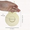 4E’s Novelty 12 Pack Unfinished DIY Wooden Picture Frame Christmas Ornaments Crafts for Kids & Adults, DIY Ornaments for Holiday Christmas Decorations - 2 of 4