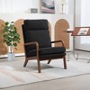 25.2"W Modern Rocking Chair Accent Lounge Armchair Comfy Boucle Upholstered,Green - 2 of 4