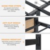 homfan Rattan Bed Frame with Headboard, Boho Cane Platform Bed Frame with Strong Metal Slat, Noise Free, No Box Spring Needed - 4 of 4