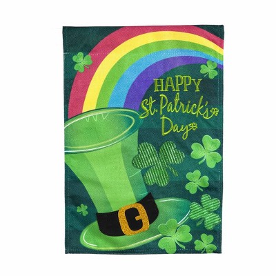 Whimsical Multicolor Polyester Seasonal Garden Flag Set